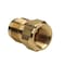 Thrifco Plumbing No. 42R 1/2 Inch x 3/8 Inch Brass Flare Coupling 4401110 - alternate 2